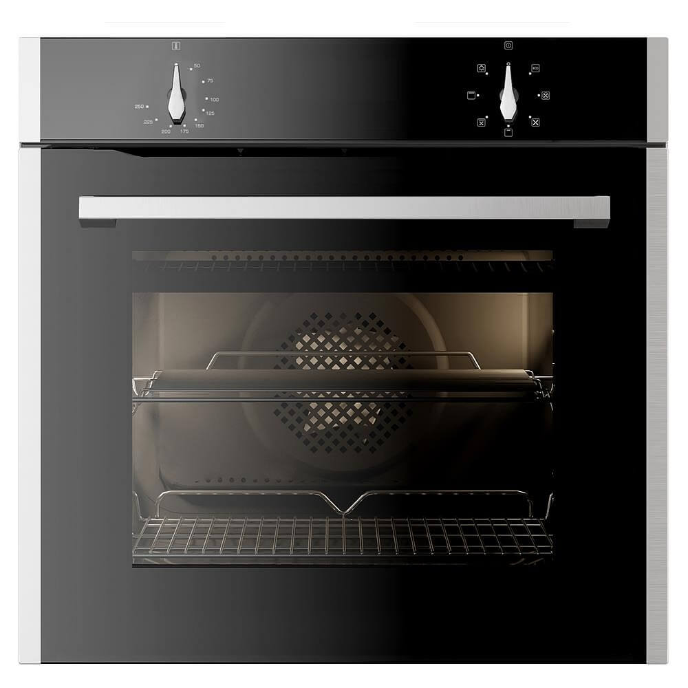 CDA SL100SS Seven Function Single Fan Oven, Stainless Steel