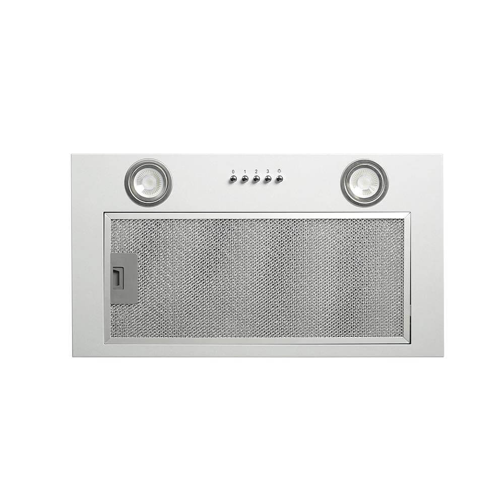 CDA CCA52SI Canopy Extractor, Silver, 3 Speed, 50cm