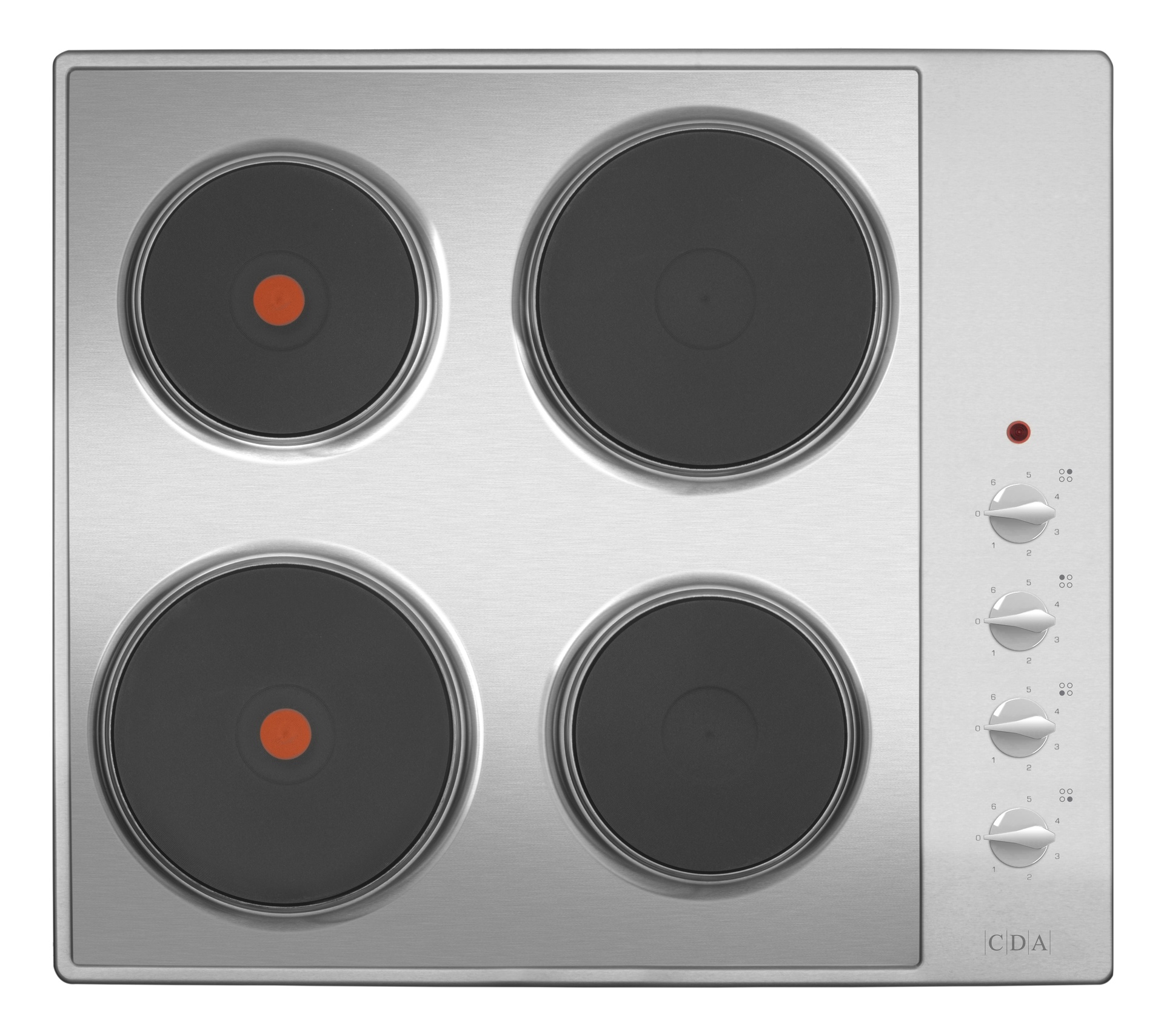 CDA HE6052SS - Four Plate Electric Hob