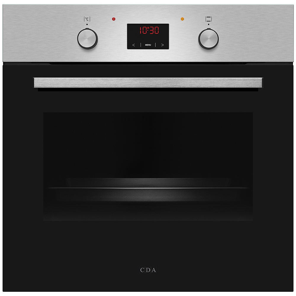 CDA SC020SS Single Fan Oven, Stainless Steel